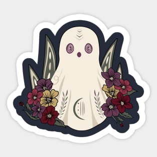 Cute Boho Ghost Sticker